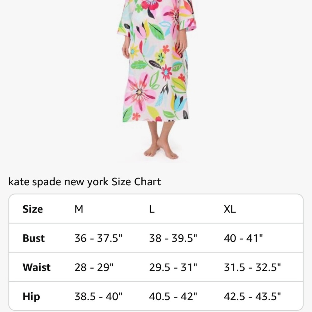 Kate Spade Safari Floral Swim Cover NWT - Picture 4 of 11